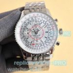BLS Factory Copy Breitling Montbrillant Datora ETC.7751 Stainless Steel on Strap
